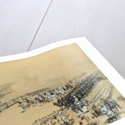 The First Train, 1883 by Konstantin Apollonovich Savitsky