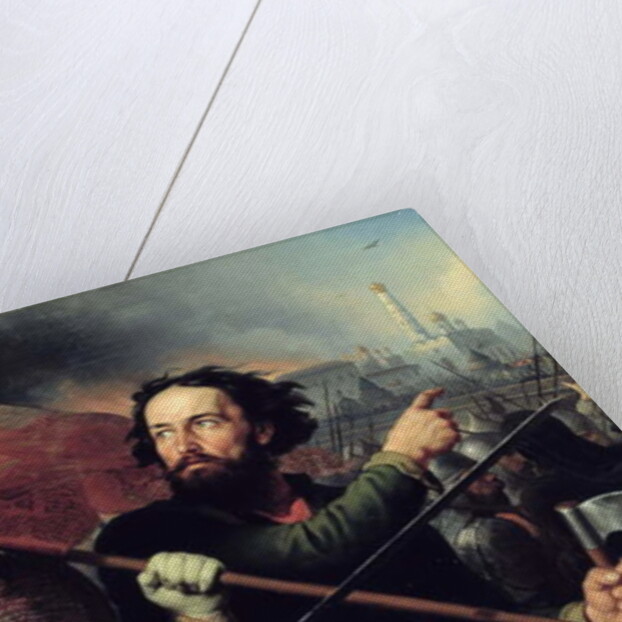 The National Uprising of Kuzma Minin and Count Dmitry Pozharsky 1850 by Michail Ivanovich Skotti