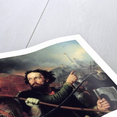 The National Uprising of Kuzma Minin and Count Dmitry Pozharsky 1850 by Michail Ivanovich Skotti