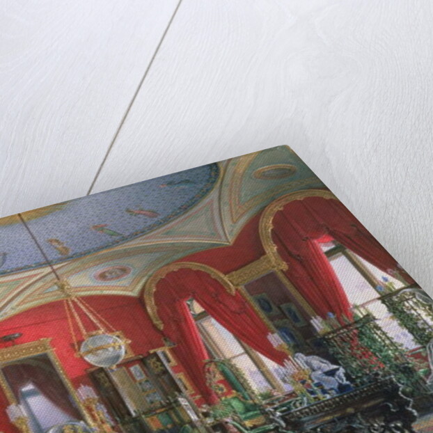 Interior of the Winter Palace by Eduard Hau