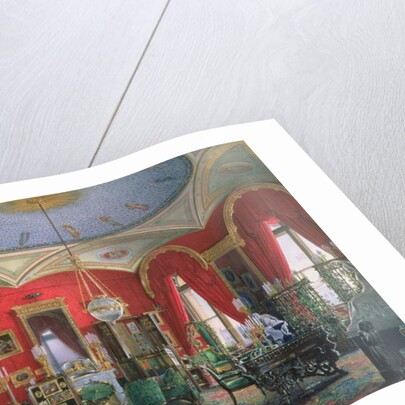 Interior of the Winter Palace by Eduard Hau