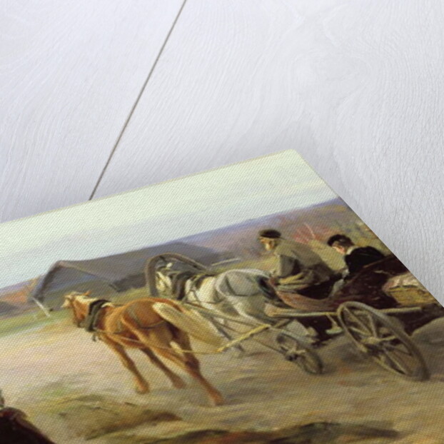 Arrival of a School-Mistress in the Country, c.1908-14 by Alexei Steipanovitch Stepanov