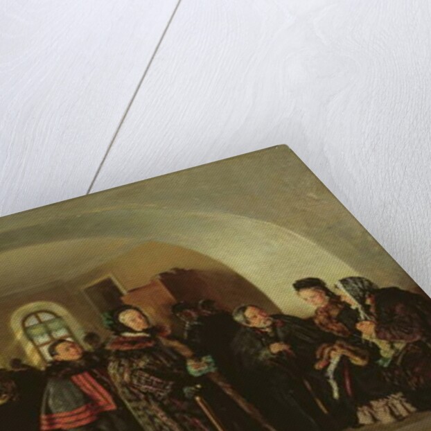 The Treasury at the Pension Day, 1876 by Vladimir Egorovic Makovsky