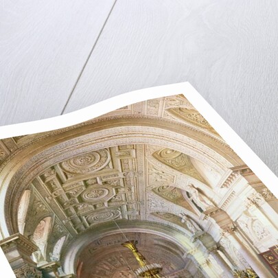 View of the White Hall in the Winter Palace in St. Petersburg, 1865 by Luigi (1814-91) Premazzi