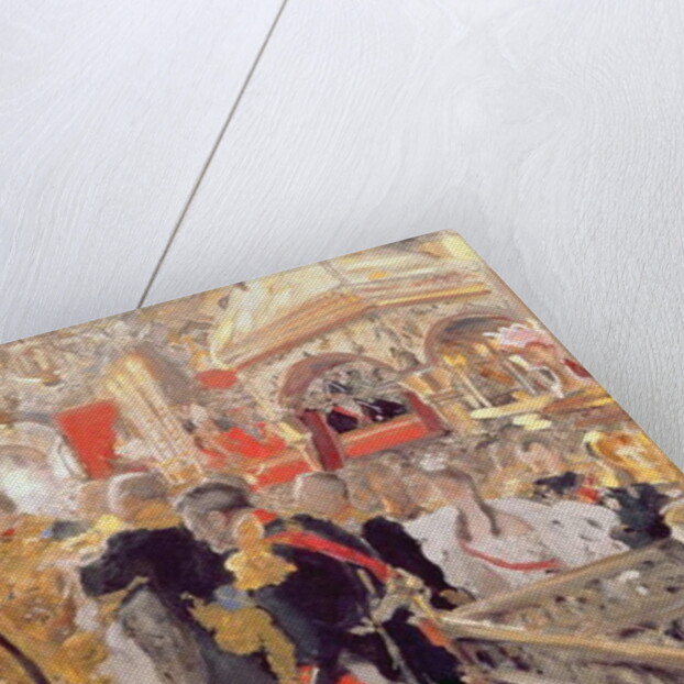 The Crowning of Emperor Nicholas II in the Assumption Cathedral, 1896 by Valentin Aleksandrovich Serov