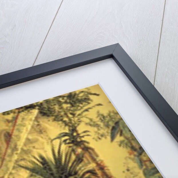 Winter Garden in the Winter Palace, St. Petersburg, 1840 by Michail Ivanovich Antonov