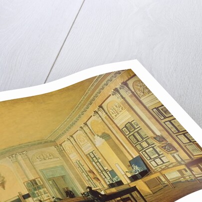 Painting Atelier in the Moscow Art School, c.1830 by Nikolay Ivanovich Podklyuchnikov