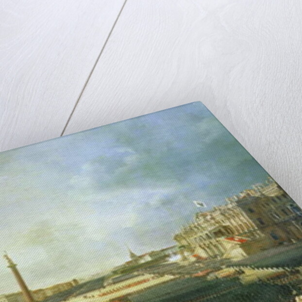 The Consecration of the Alexander Column in St. Petersburg on August 30th 1834 by Adolphe Ladurner