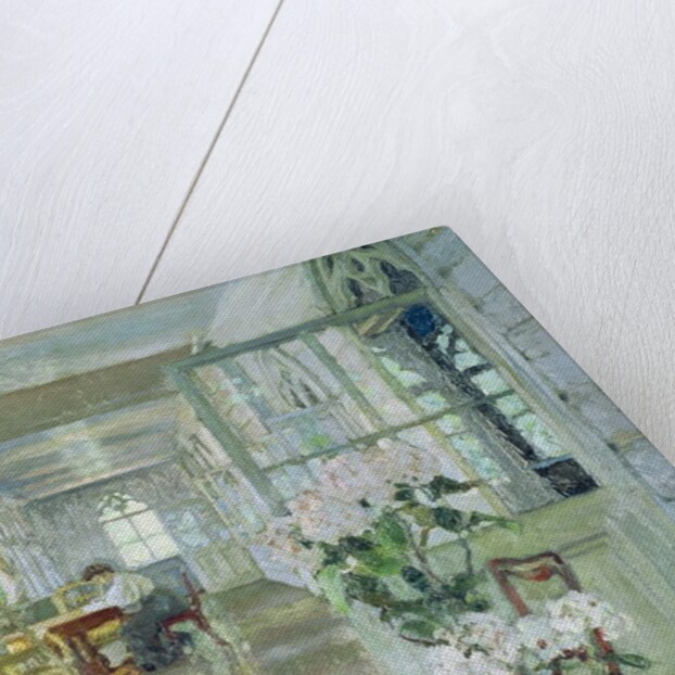 Manor House Terrace by Stanislav Julianovic Zukovskij