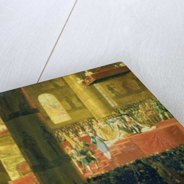 The Coronation of the Empress Maria Fyodorovna 1797 by Emile Jean Horace Vernet