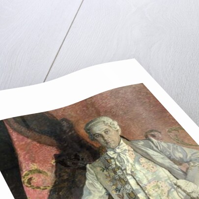 Portrait of Dmitry Smirnov as Chevalier des Grieux in Jules Massenet's opera 'Manon', 1909 by Aleksandr Jakovlevic Golovin