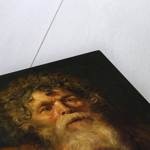 Head of an Old Man, Study for 'The Crown of Thorns', c.1612-14 by Peter Paul Rubens