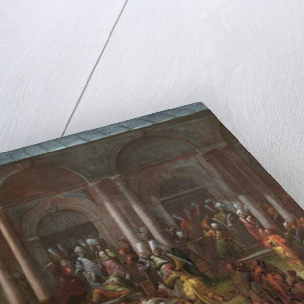 The Execution of Patrona Halil, 1730 by Jean Baptiste Vanmour