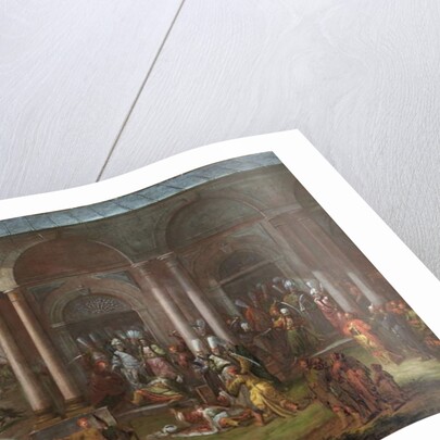 The Execution of Patrona Halil, 1730 by Jean Baptiste Vanmour