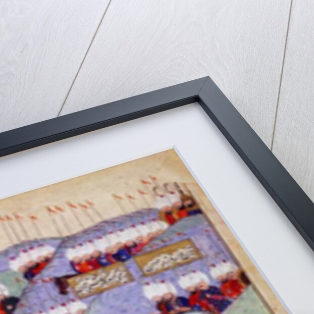 Funeral of Sultan Suleyman the Magnificent, History of Sultan Suleyman, Istanbul, Turkey, 1579 by Jean Baptiste Vanmour