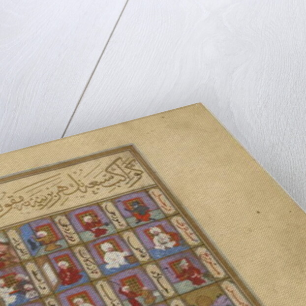 Occupations connected with the seven planets by Turkish School