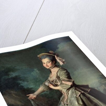 Portrait of Yekaterina Nelidova, 1773 by Dmitri Grigor'evich Levitsky