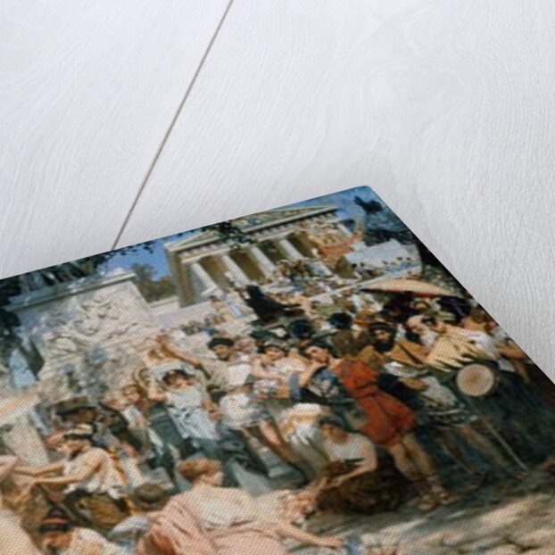 Phryne at the Festival of Poseidon in Eleusin by Henryk Siemieradzki