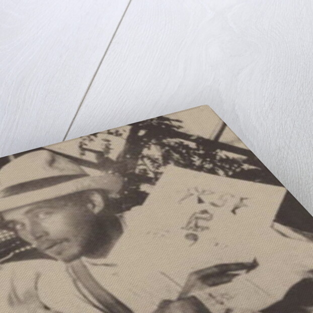 Mikhail Matyushin, Kazimir Malevich and Aleksei Kruchenykh at Uusikirkko, Finland, in July 1913 by Anonymous