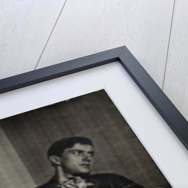 Vladimir Mayakovsky with David Burlyuk and Andrei Shemshurin, 1914, Moscow by Russian Photographer