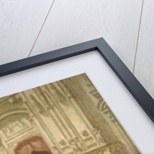 Ceremonial reception of Field-marshal Alexander Suvorov in Milan in April 1799, c.1850 by Adolf Jossifowitsch Charlemagne