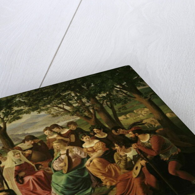 Singing Competition by Heinrich Anton Daehling