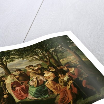 Singing Competition by Heinrich Anton Daehling