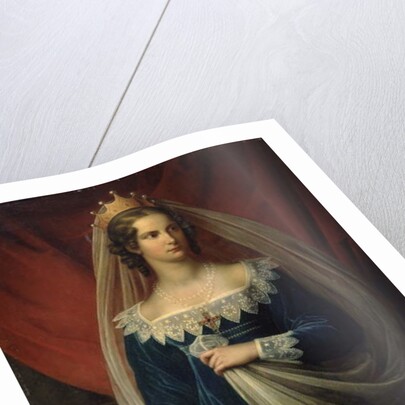 Portrait of Princess Charlotte von Preussen, 1817 by Franz Gerhard von Kugelgen