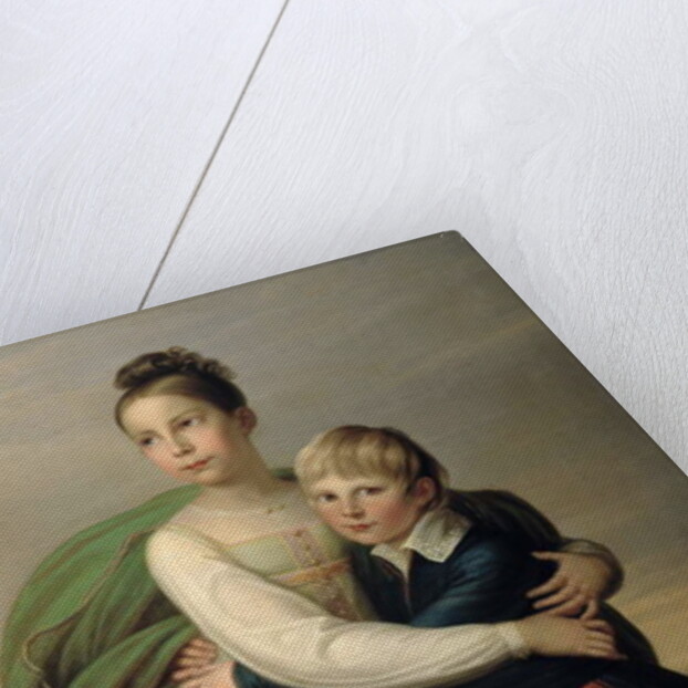 Prince Albrecht and Princess Louise, c.1817 by Franz Gerhard von Kugelgen