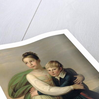 Prince Albrecht and Princess Louise, c.1817 by Franz Gerhard von Kugelgen