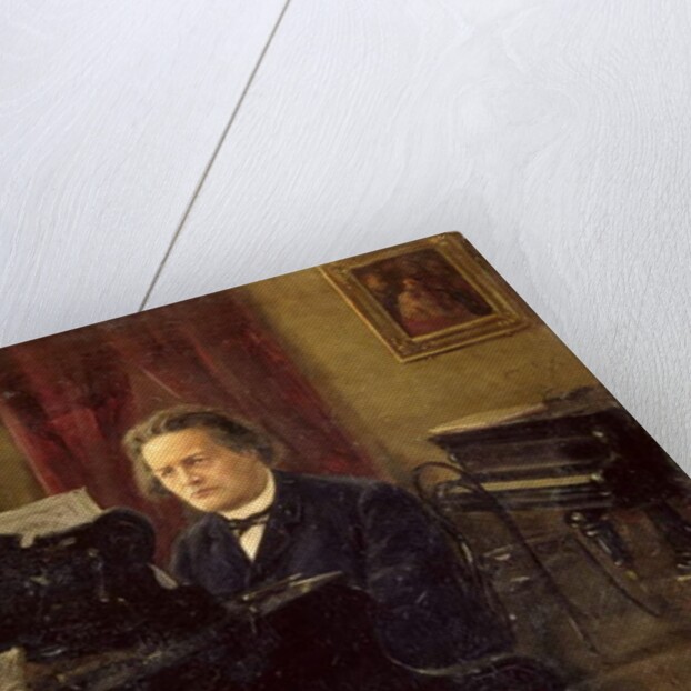 Portrait of Composer Anton Rubinstein by Michail Michailovich Yarowoy