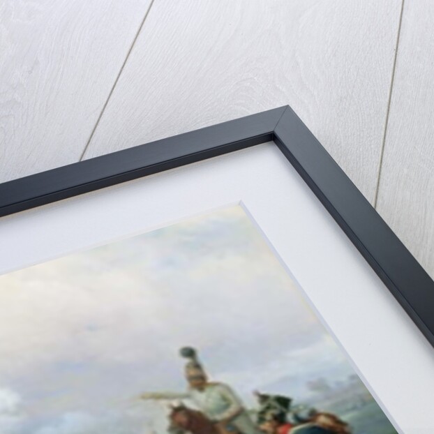 The Exploit of the Mounted Regiment in the Battle of Austerlitz, 1884 by Bogdan Willewalde