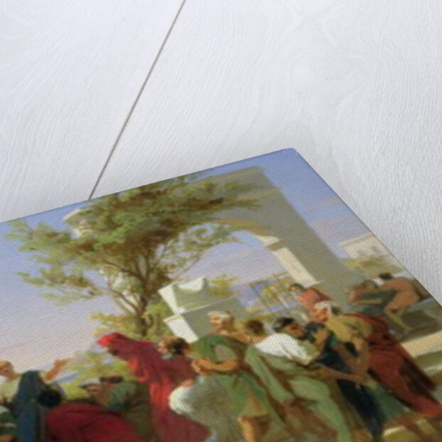 Horatius Reading his Satires to Maecenas, 1863 by Fedor Andreevich Bronnikov