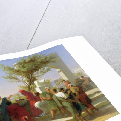 Horatius Reading his Satires to Maecenas, 1863 by Fedor Andreevich Bronnikov