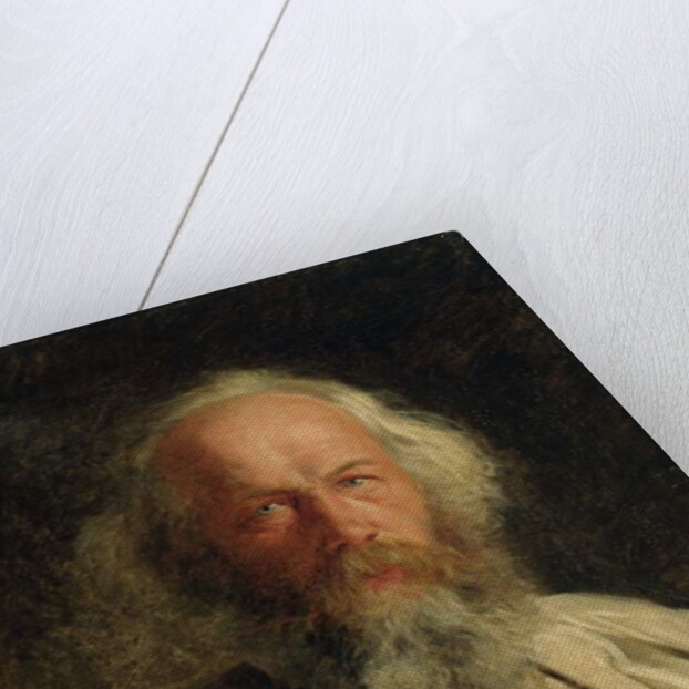 Portrait of Mikhail Alexandrovich Bakunin 1871 by Nikolai Nikolajevitch Gay