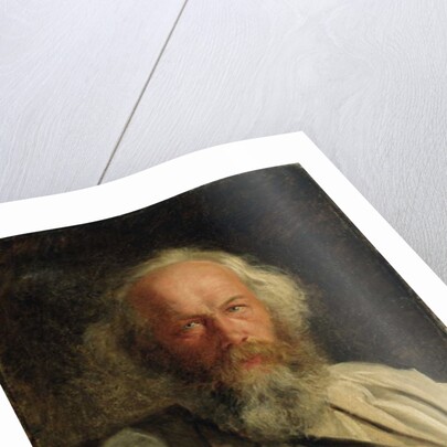 Portrait of Mikhail Alexandrovich Bakunin 1871 by Nikolai Nikolajevitch Gay