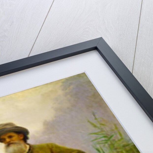 Portrait of Apollon Maikov Fishing, 1883 by Ivan Nikolaevich Kramskoy