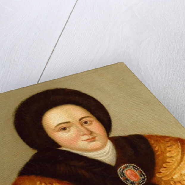 Portrait of Tsarina Evdokiya Lopukhina by School Russian