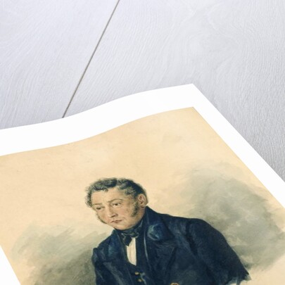 Portrait of Faddey Venediktovich Bulgarin, c.1840 by Ivan Nikolayevich Terebenev