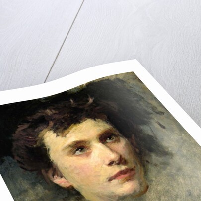 Portrait of the composer Pyotr Ilyich Tchaikovsky, 1850's by Yury Jacovlevich Lehman