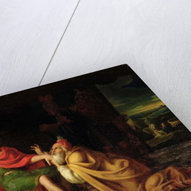 Priam and Achilles by Alessandro Padovanino