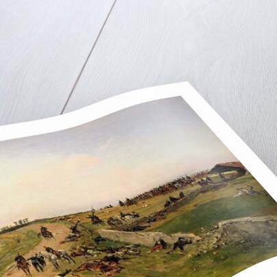 Scene from the Franco-Prussian War by Alphonse Marie de Neuville