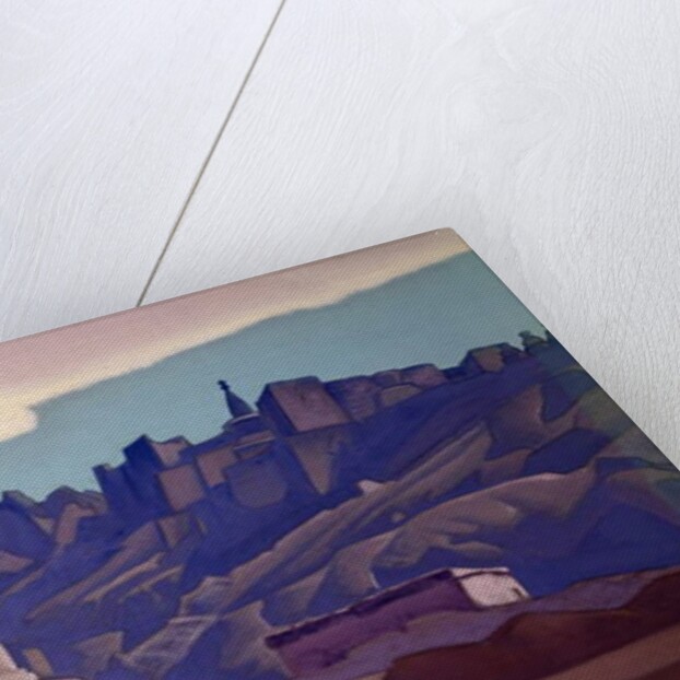 Burial Mound, Ladakh, 1937 by Nicholas Roerich