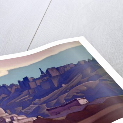 Burial Mound, Ladakh, 1937 by Nicholas Roerich