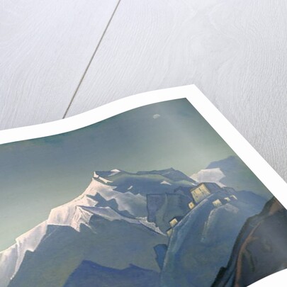 Tibet: A Monastery, 1944 by Nicholas Roerich