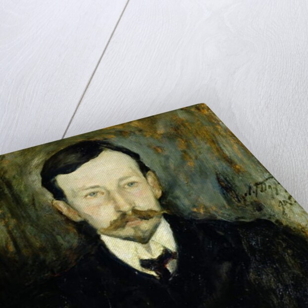 Portrait of Ivan Bunin, 1905 by Leonard Viktorovich Turzhansky