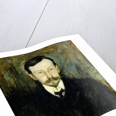 Portrait of Ivan Bunin, 1905 by Leonard Viktorovich Turzhansky