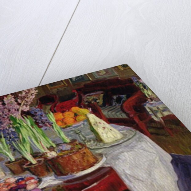 Easter Table, 1915 by Stanislav Julianovic Zukovskij