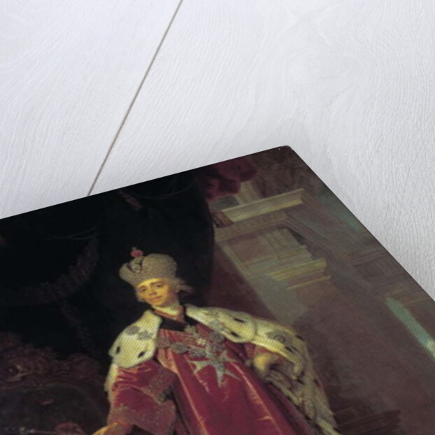 Portrait of Paul I, 1800 by Vladimir Lukich Borovikovsky