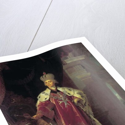 Portrait of Paul I, 1800 by Vladimir Lukich Borovikovsky